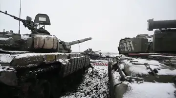 Tanques rusos en plena polémica por la situación en Ucrania Tanques rusos en plena polémica por la situación en Ucrania