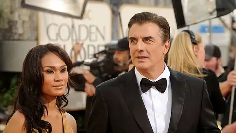 Chris Noth y su mujer, Tara Wilson Chris Noth y su mujer, Tara Wilson