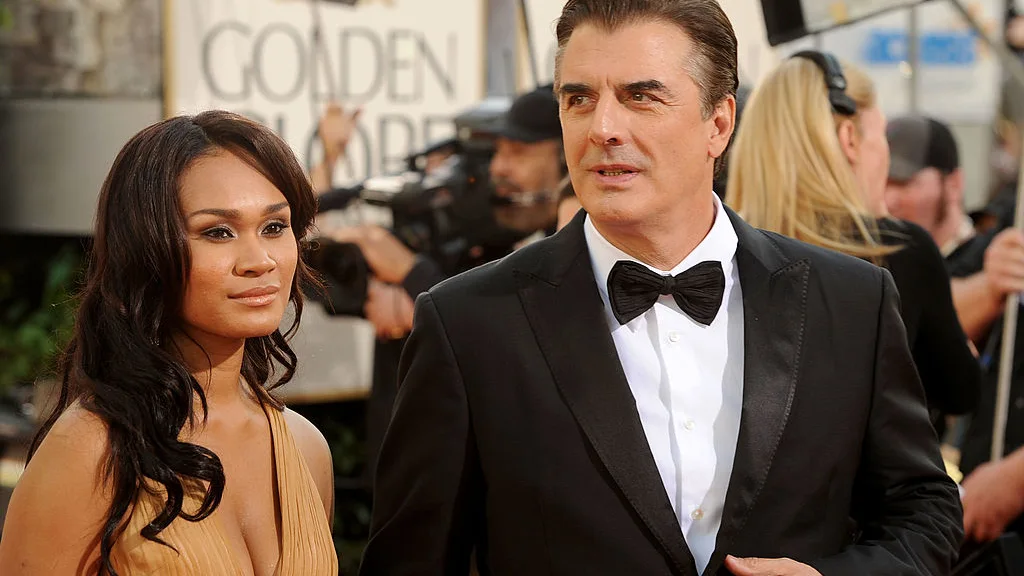 Chris Noth y su mujer, Tara Wilson Chris Noth y su mujer, Tara Wilson