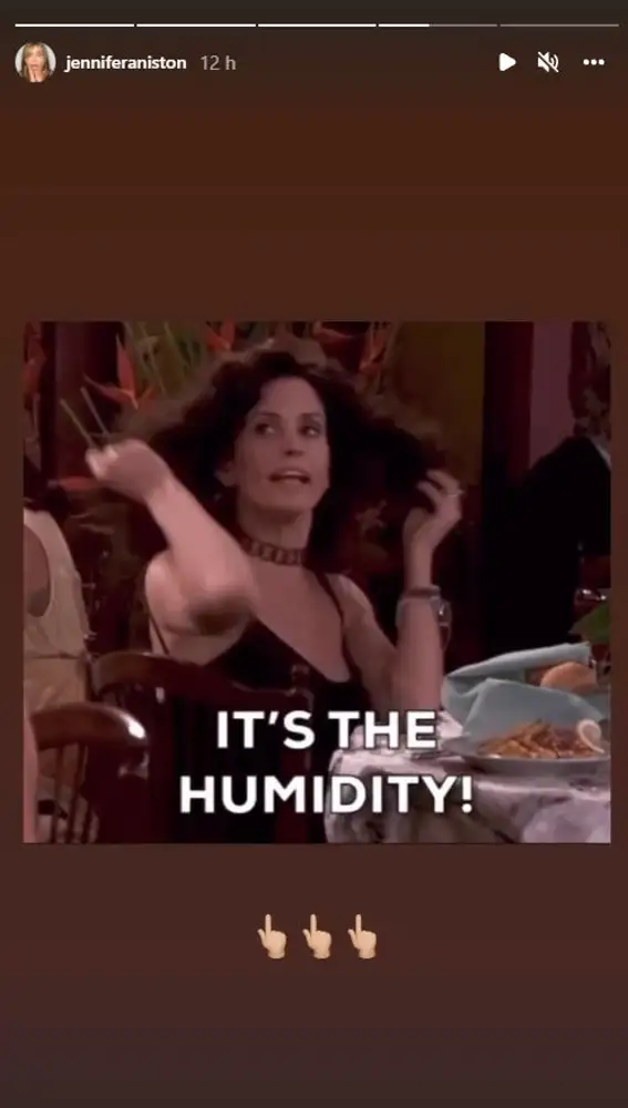 Jennifer Aniston recuerda este momento de Monica en 'Friends' con su pelo