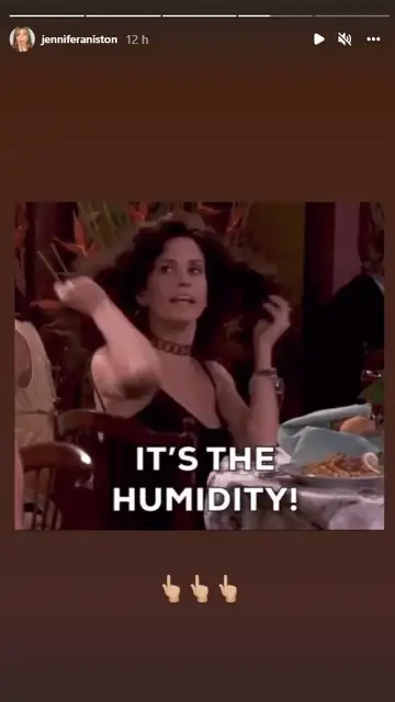Jennifer Aniston recuerda este momento de Monica en 'Friends' con su pelo Jennifer Aniston recuerda este momento de Monica en 'Friends' con su pelo