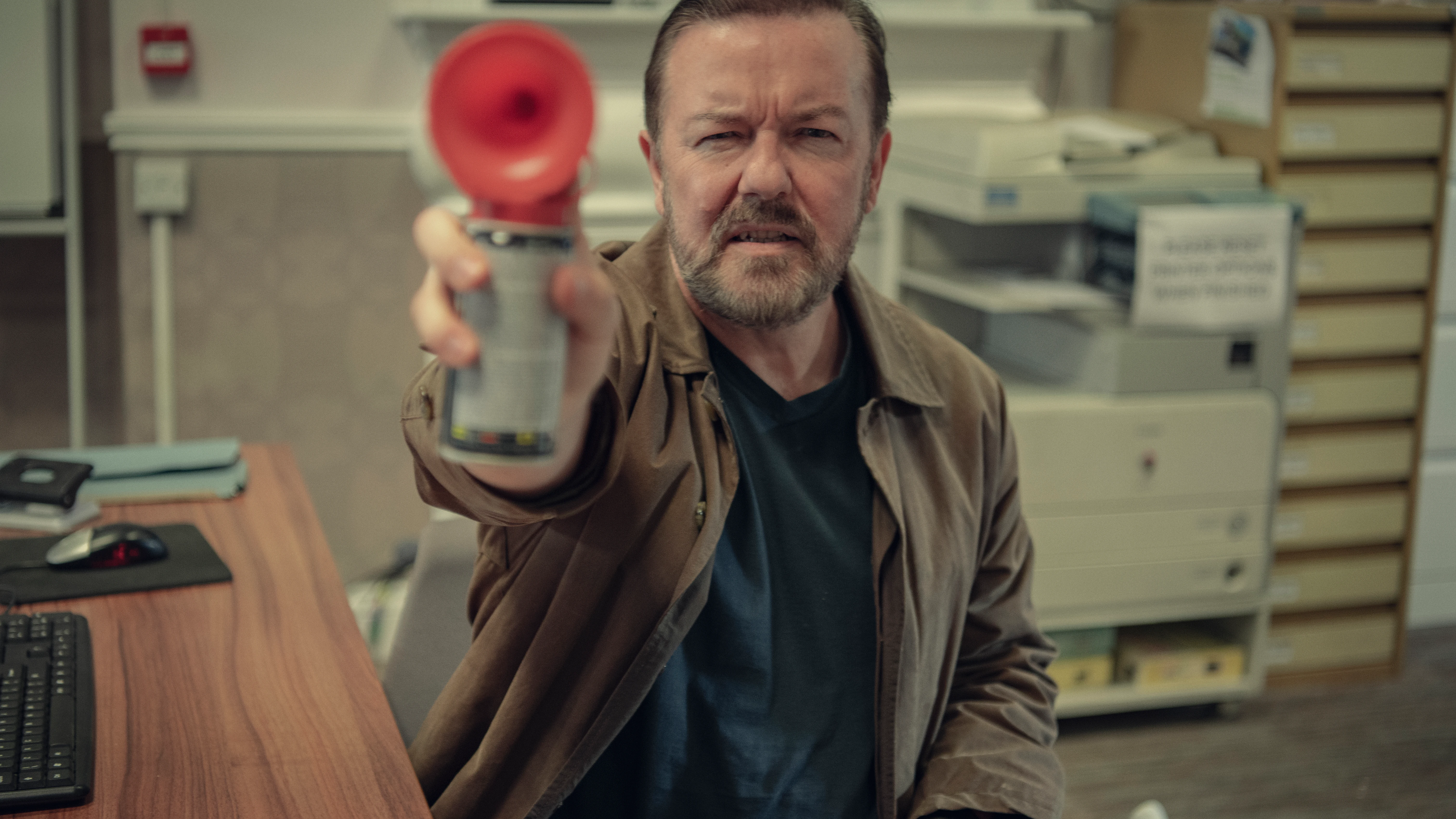 Ricky Gervais en 'After Life' Ricky Gervais en 'After Life'