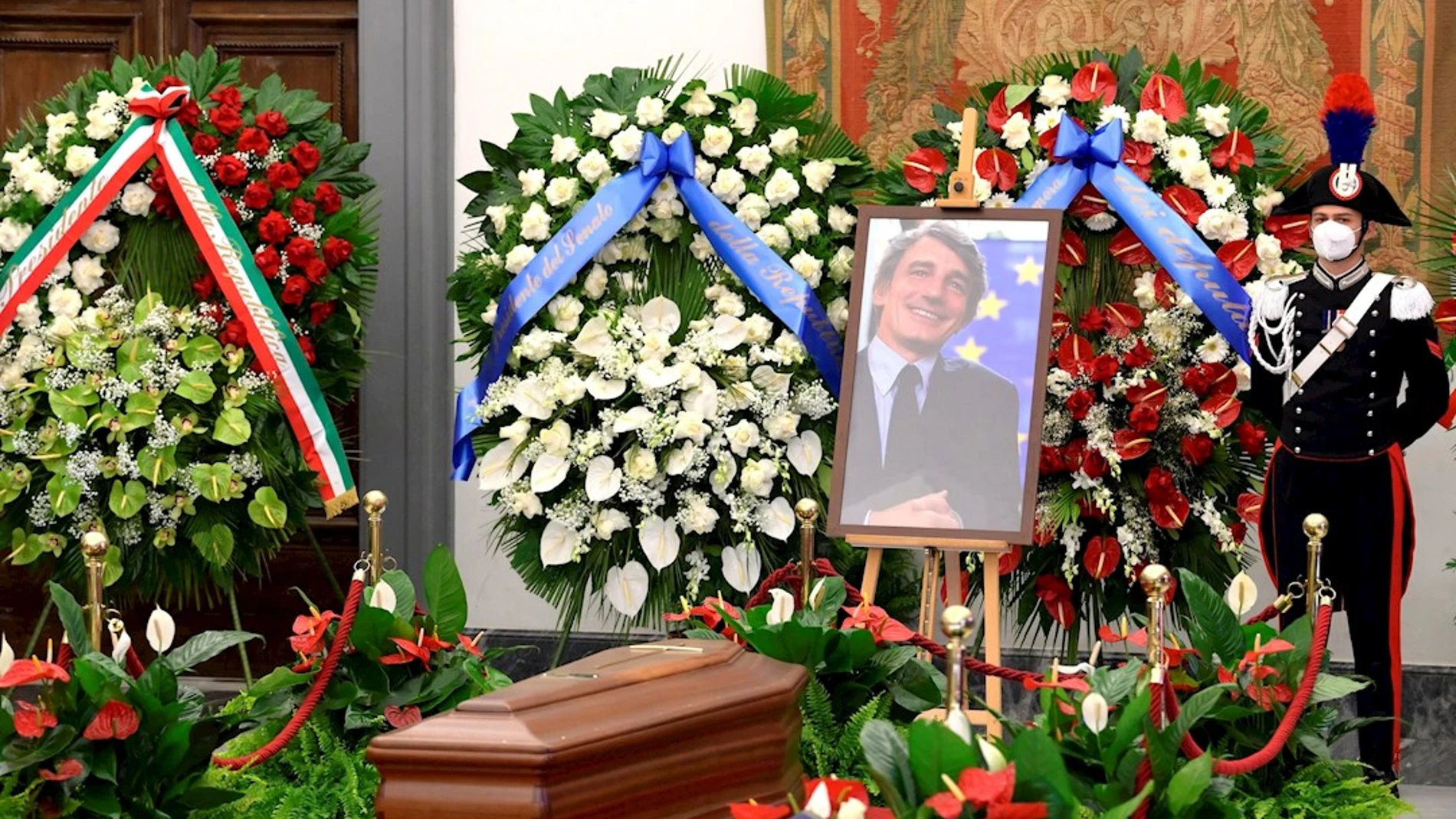 Italia despide en Roma a David Sassoli, primer presidente del Parlamento Europeo que muere en el ejercicio de su cargo