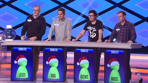 Los ‘Sindulfos’ cumplen un mes como campeones de ‘¡Boom!’... ¡y cada vez más cerca del bote! Los ‘Sindulfos’ cumplen un mes como campeones de ‘¡Boom!’... ¡y cada vez más cerca del bote!