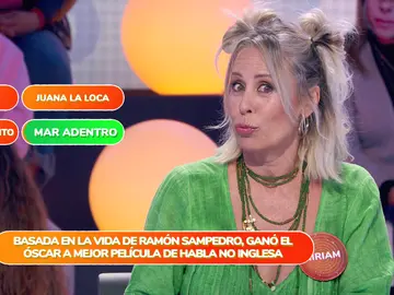 El truco de Miriam Díaz Aroca para jugar mejor en ‘Pasapalabra’: “Ha funcionado” El truco de Miriam Díaz Aroca para jugar mejor en ‘Pasapalabra’: “Ha funcionado”
