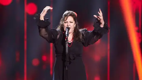 Julia Murillo canta ‘Se acabó’ en las Audiciones a ciegas de ’La Voz Senior’ Julia Murillo canta ‘Se acabó’ en las Audiciones a ciegas de ’La Voz Senior’