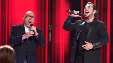 David Bustamante canta ‘Nessun Dorma’ con José Hervin en las Audiciones a ciegas de ’La Voz Senior’