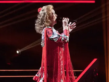 Pepi Díaz canta ‘Viva el pasodoble’ en las Audiciones a ciegas de ’La Voz Senior’ Pepi Díaz canta ‘Viva el pasodoble’ en las Audiciones a ciegas de ’La Voz Senior’