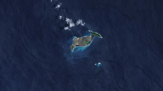 Volcán Hunga-Tonga-Hunga-Ha'apai en Tonga Volcán Hunga-Tonga-Hunga-Ha'apai en Tonga