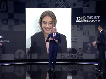 Alexia Putellas gana el The Best 2021 a mejor jugadora del mundo Alexia Putellas gana el The Best 2021 a mejor jugadora del mundo