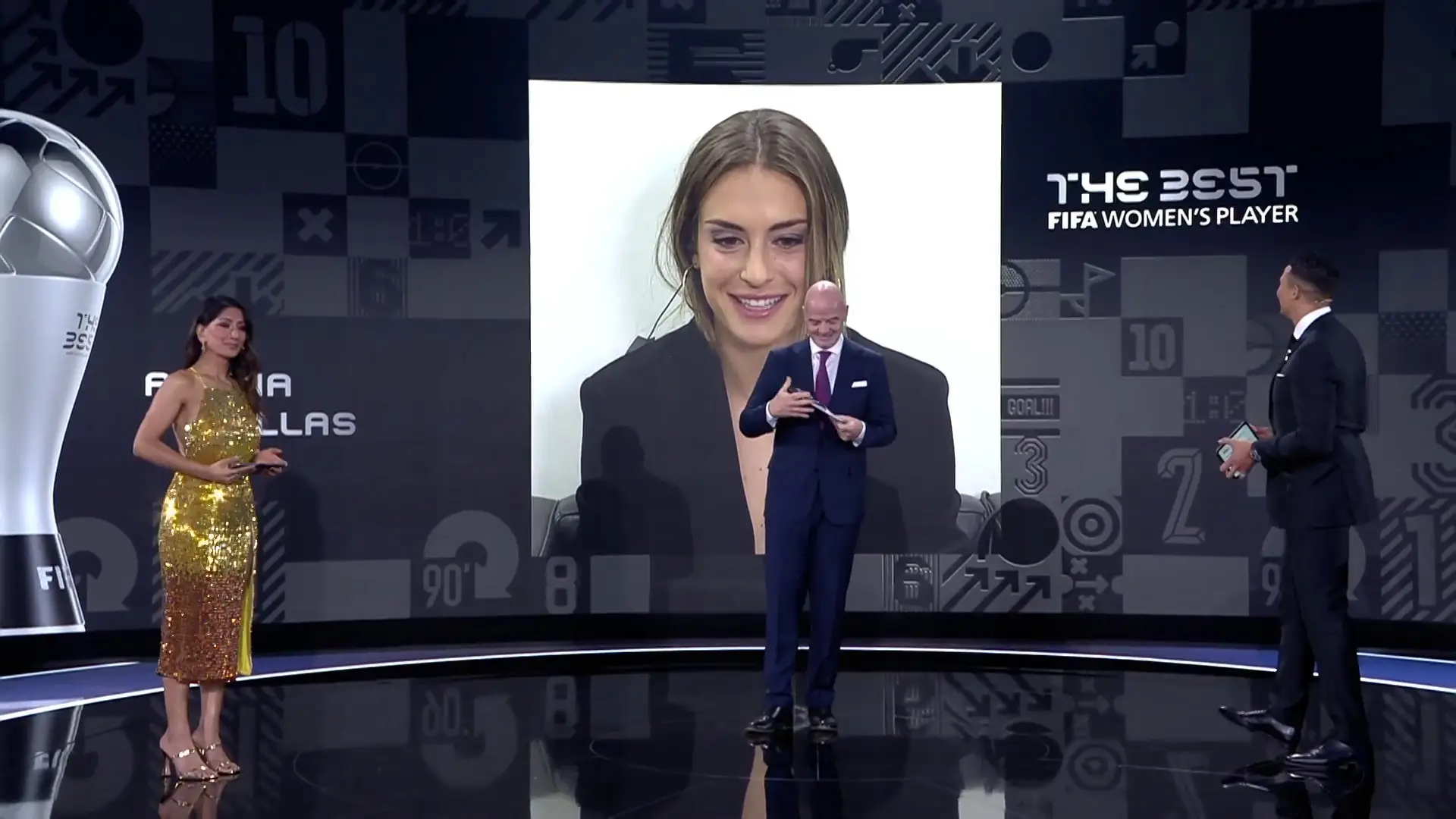 Alexia Putellas gana el The Best 2021 a mejor jugadora del mundo Alexia Putellas gana el The Best 2021 a mejor jugadora del mundo
