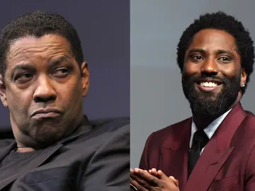 Denzel Washington y su hijo John David Washington Denzel Washington y su hijo John David Washington
