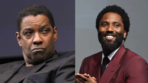 Denzel Washington y su hijo John David Washington Denzel Washington y su hijo John David Washington