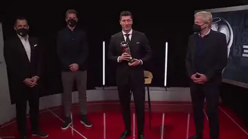 Robert Lewandowski, ganador del premio The Best 2021 de la FIFA