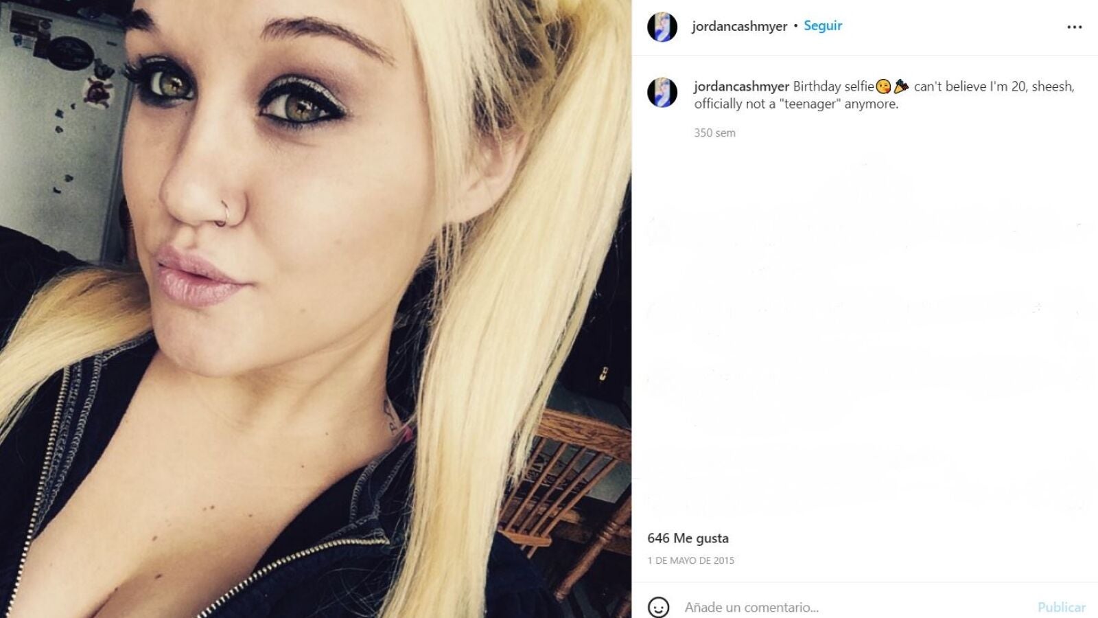 La muerte de Jordan Cashmyer ('Embarazada a los 16') se produce meses después del fallecimiento de su prometido 