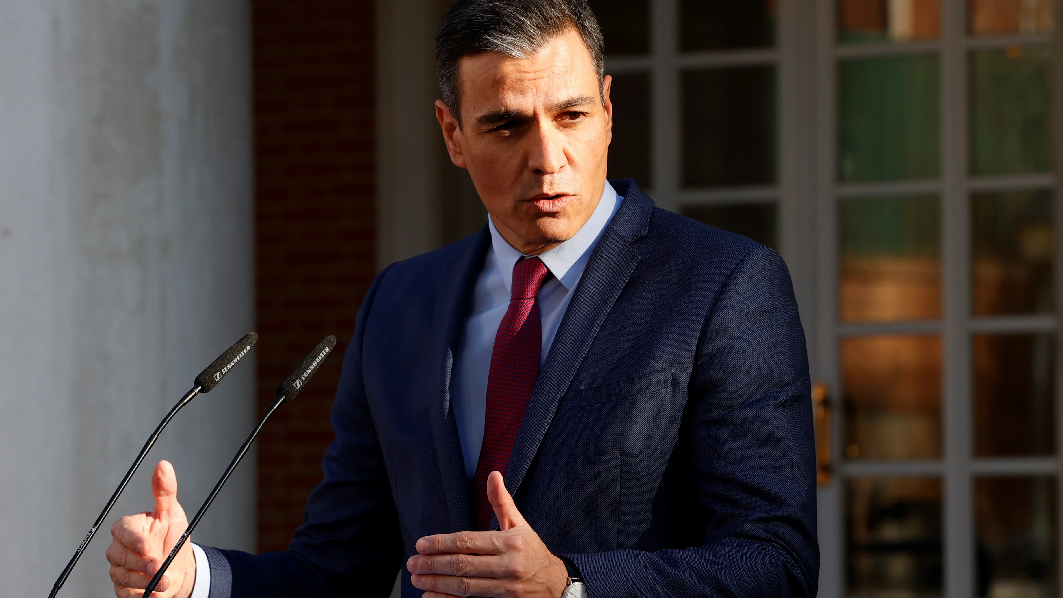 El presidente del Gobierno, Pedro S&aacute;nchez