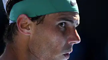 Rafa Nadal en el Open de Australia 2022