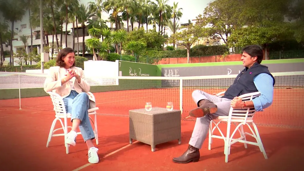 Garbiñe Muguruza con Fran Rivera. Garbiñe Muguruza con Fran Rivera.