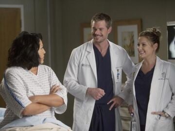 Callie, Mark y Arizona en 'Anatomía de Grey'