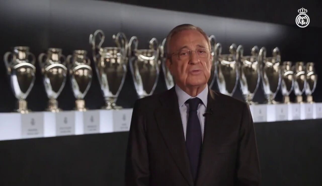 Florentino Pérez: "Hoy es un día de una gran tristeza no sólo para el madridismo sino para el fútbol mundial"