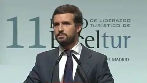 Pablo Casado en el 11º Foro de Liderazgo Turístico Exceltur Pablo Casado en el 11º Foro de Liderazgo Turístico Exceltur