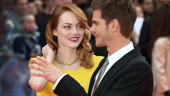 Emma Stone y Andrew Garfield Emma Stone y Andrew Garfield