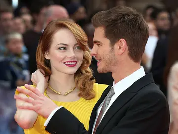 Emma Stone y Andrew Garfield Emma Stone y Andrew Garfield
