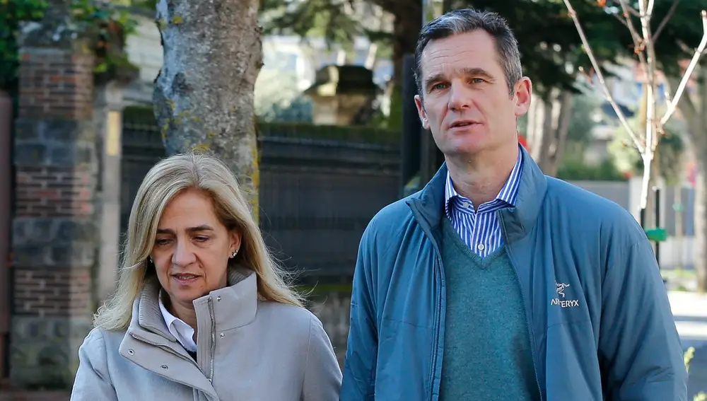 Iñaki Urdangarin y la infanta Cristina