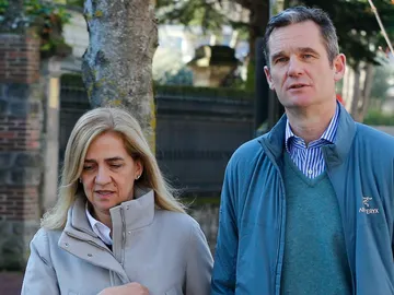 Iñaki Urdangarin y la infanta Cristina Iñaki Urdangarin y la infanta Cristina