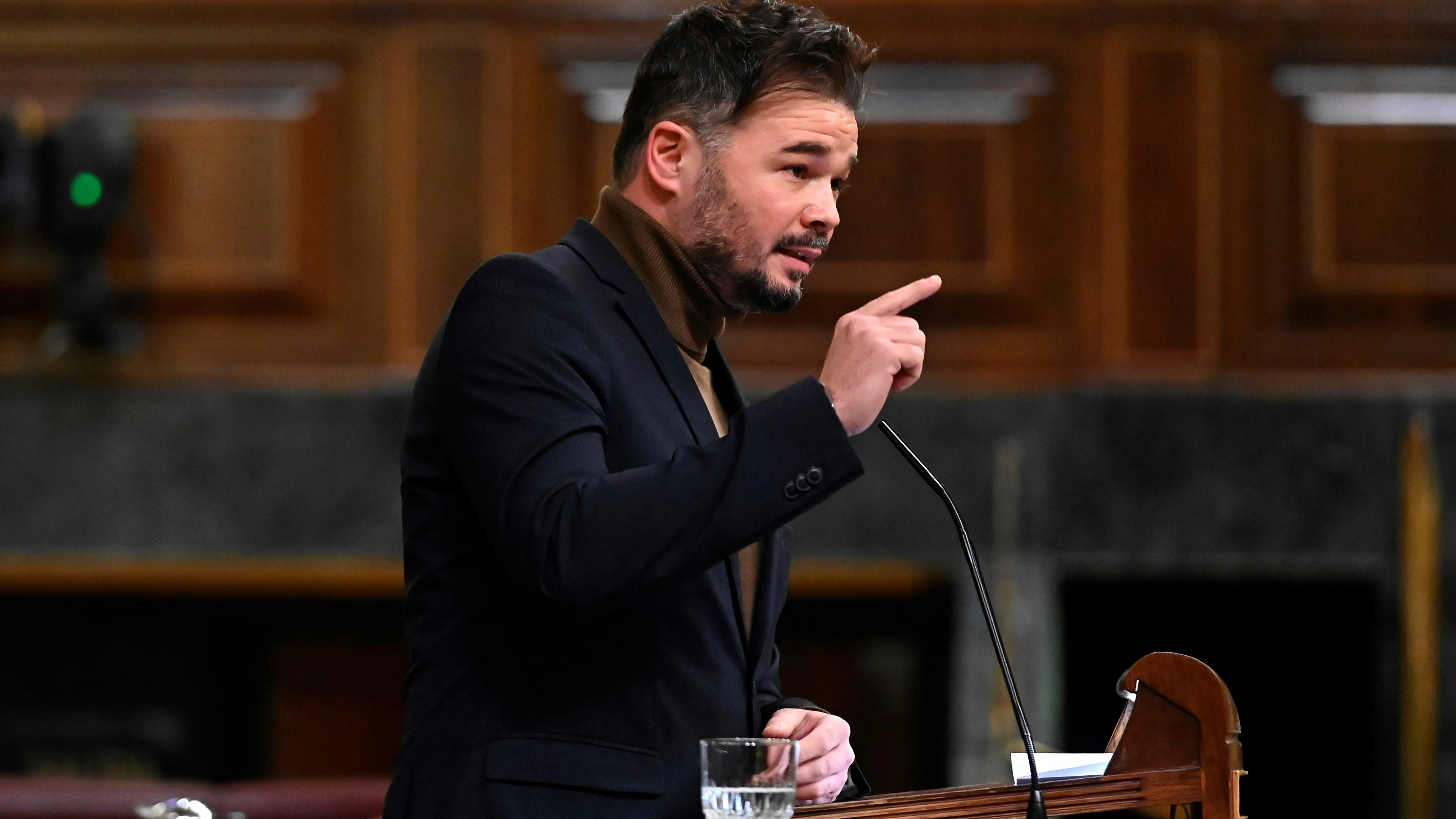 El portavoz de ERC, Gabriel Rufi&aacute;n