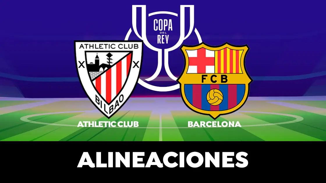 Alineación del Barcelona hoy contra el Athletic Club en el partido de octavos de Copa del Rey Alineación del Barcelona hoy contra el Athletic Club en el partido de octavos de Copa del Rey