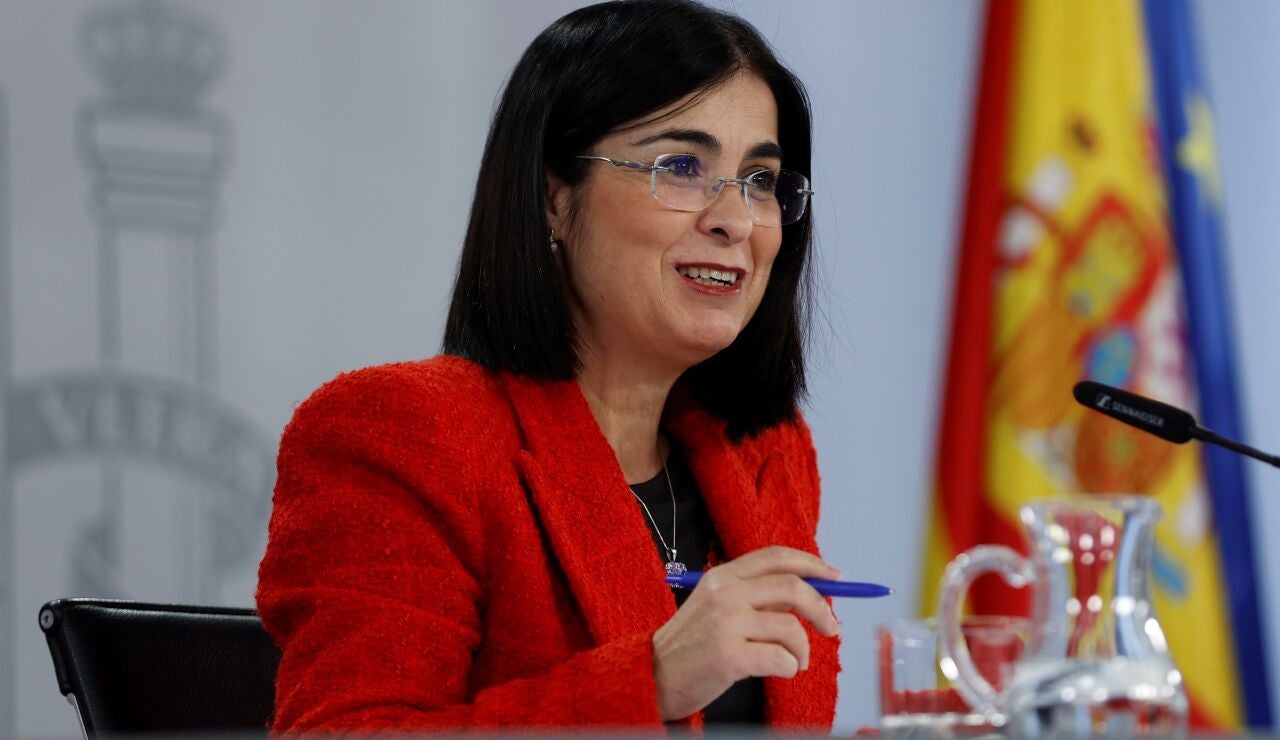 La ministra de Sanidad, Carolina Darias