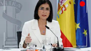 La ministra de Sanidad, Carolina Darias, en directo