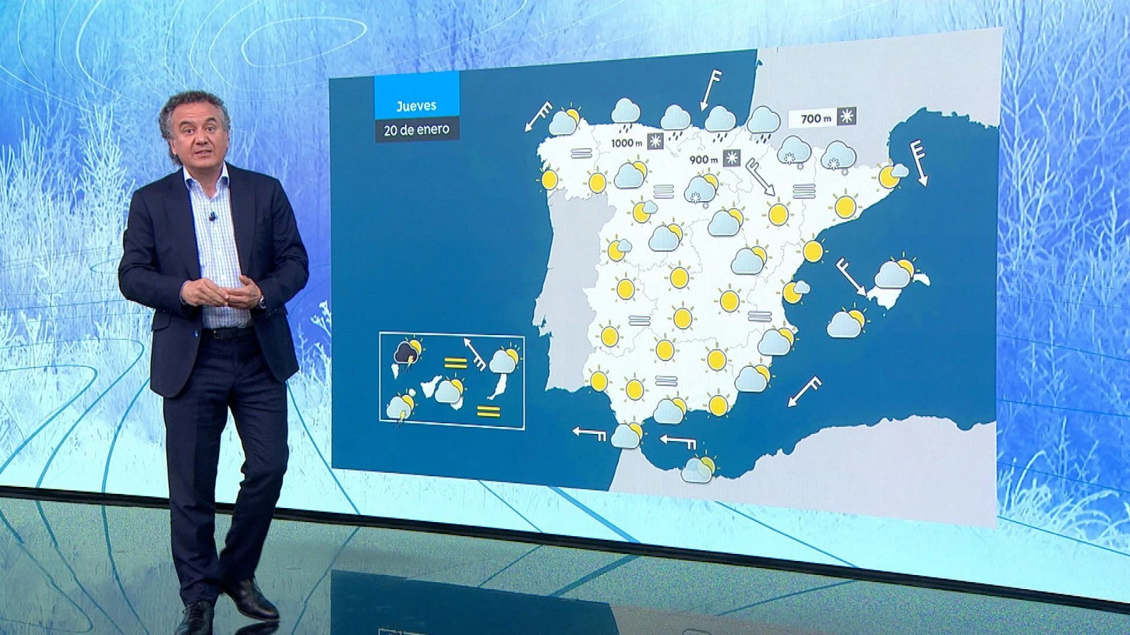 Jornada de frío intenso con temperaturas de hasta 8 grados en negativo Jornada de frío intenso con temperaturas de hasta 8 grados en negativo