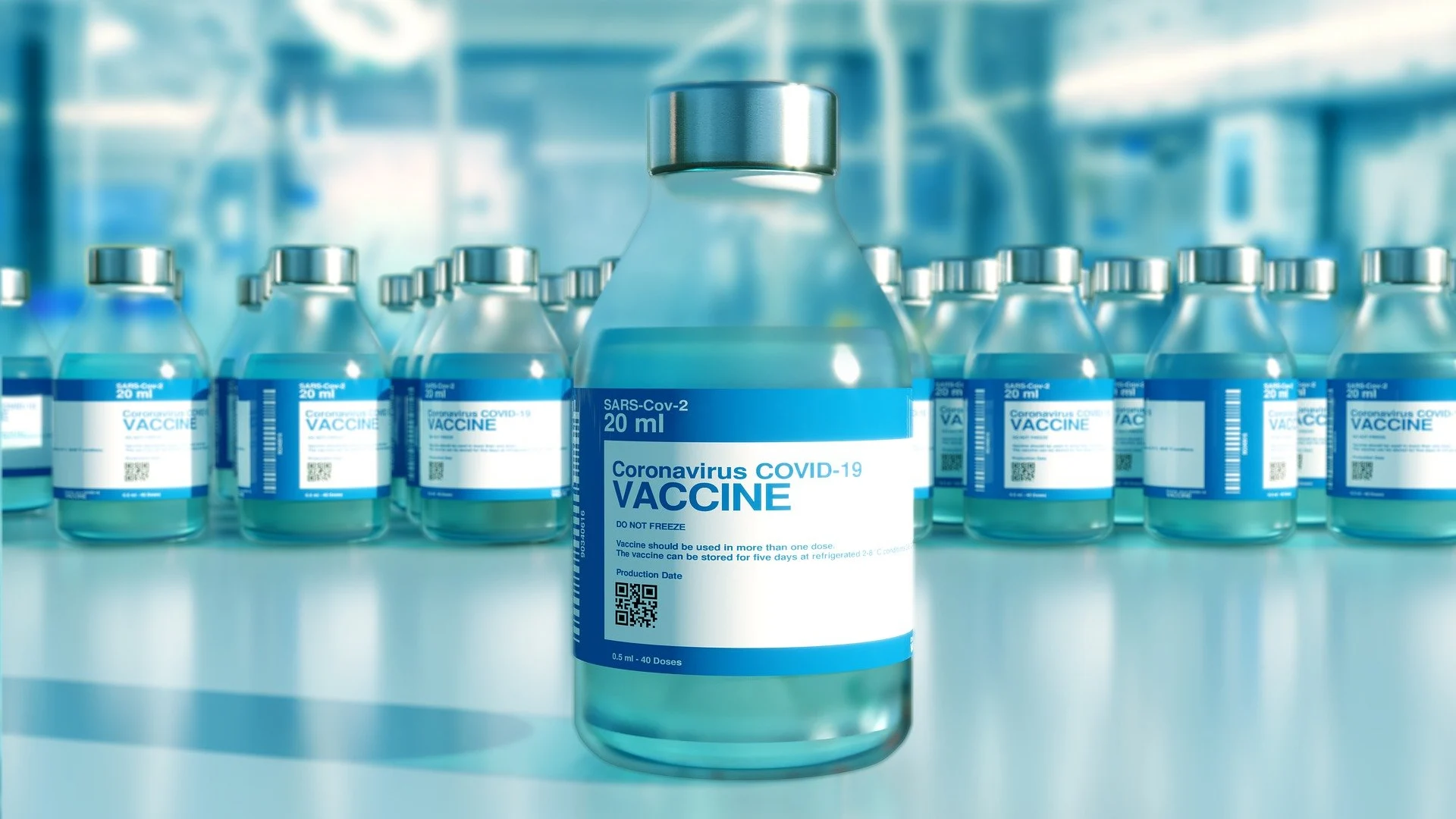 Imagen de vacunas del coronavirus Imagen de vacunas del coronavirus
