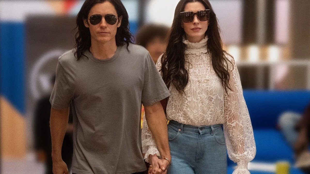 Jared Leto y Anne Hathaway en 'WeCrashed' Jared Leto y Anne Hathaway en 'WeCrashed'