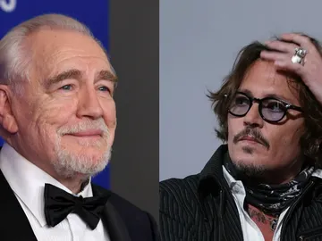 Brian Cox y Johnny Depp Brian Cox y Johnny Depp