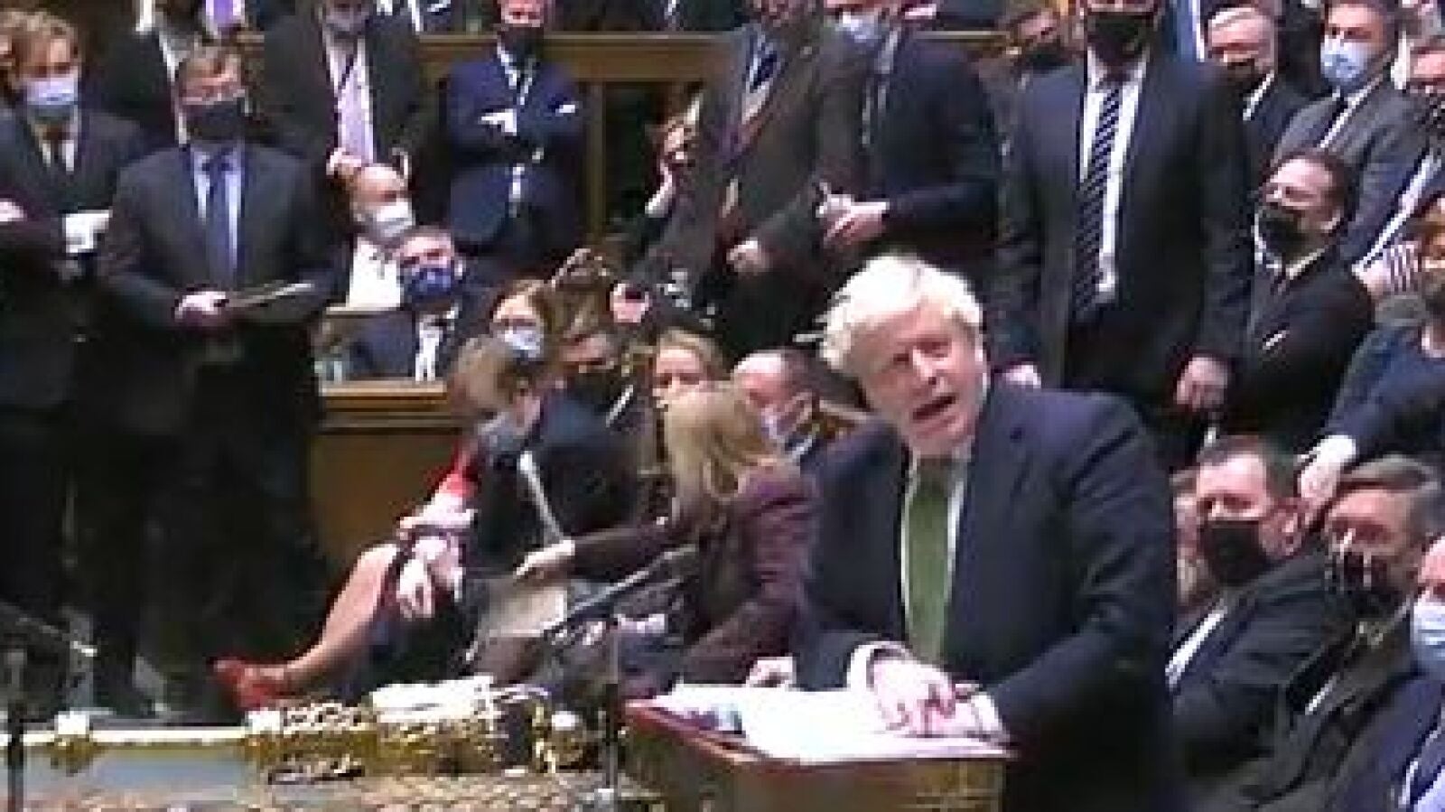 Boris Johnson insiste en que no va a dimitir por el escándalo de las fiestas durante el confinamiento