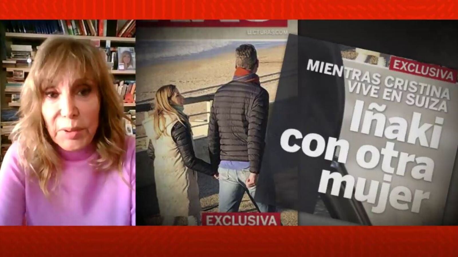 Pilar Eyre niega que las fotos de Urdangarin hayan sido cedidas: 