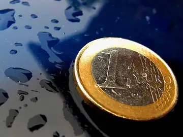 Imagen de una moneda de euro