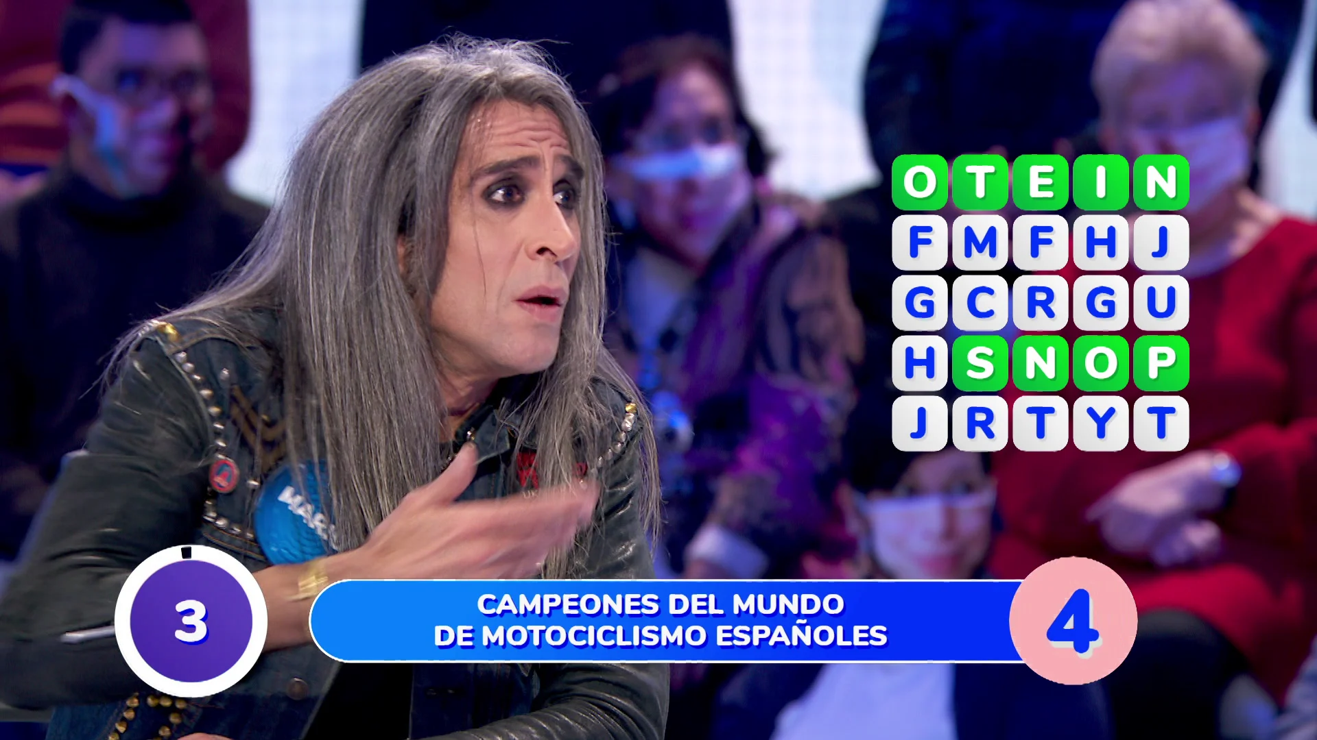Final dram&aacute;tico en la &lsquo;Sopa de Letras&rsquo;: Mario Vaquerizo, al rescate del equipo azul
