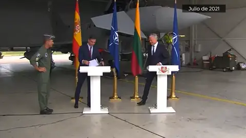 El incidente de Pedro Sánchez en Lituania en julio de 2021 El incidente de Pedro Sánchez en Lituania en julio de 2021