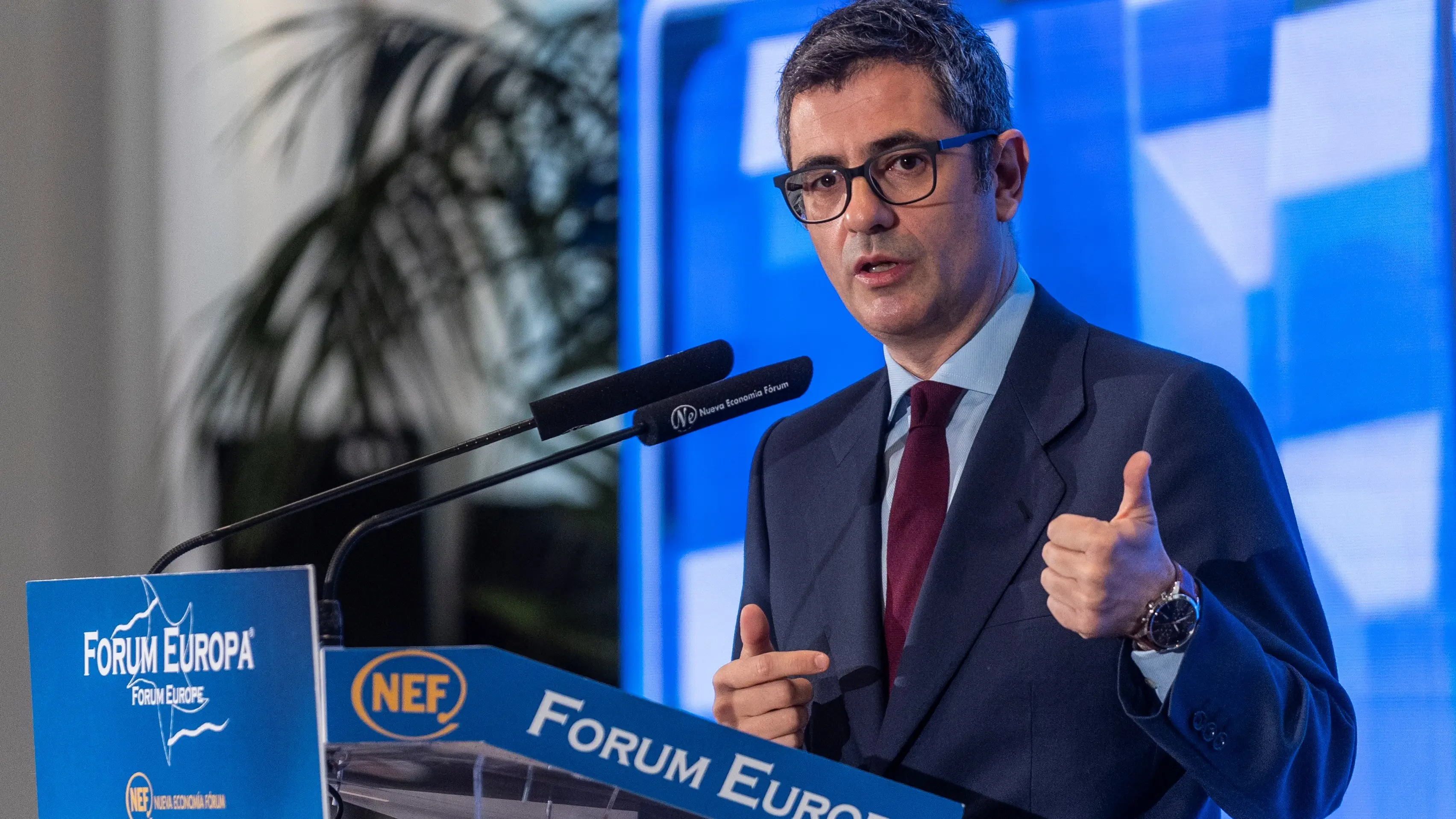 El ministro de la Presidencia, Relaciones con las Cortes y Memoria Democrática, Félix Bolaños El ministro de la Presidencia, Relaciones con las Cortes y Memoria Democrática, Félix Bolaños