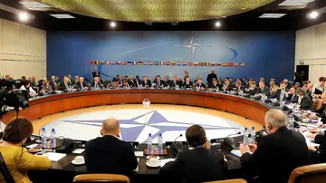 Reunión del Consejo del Atlántico Norte de la OTAN el 14 de octubre de 2010