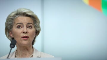 La presidenta de la Comisión Europea, Ursula von der Leyen