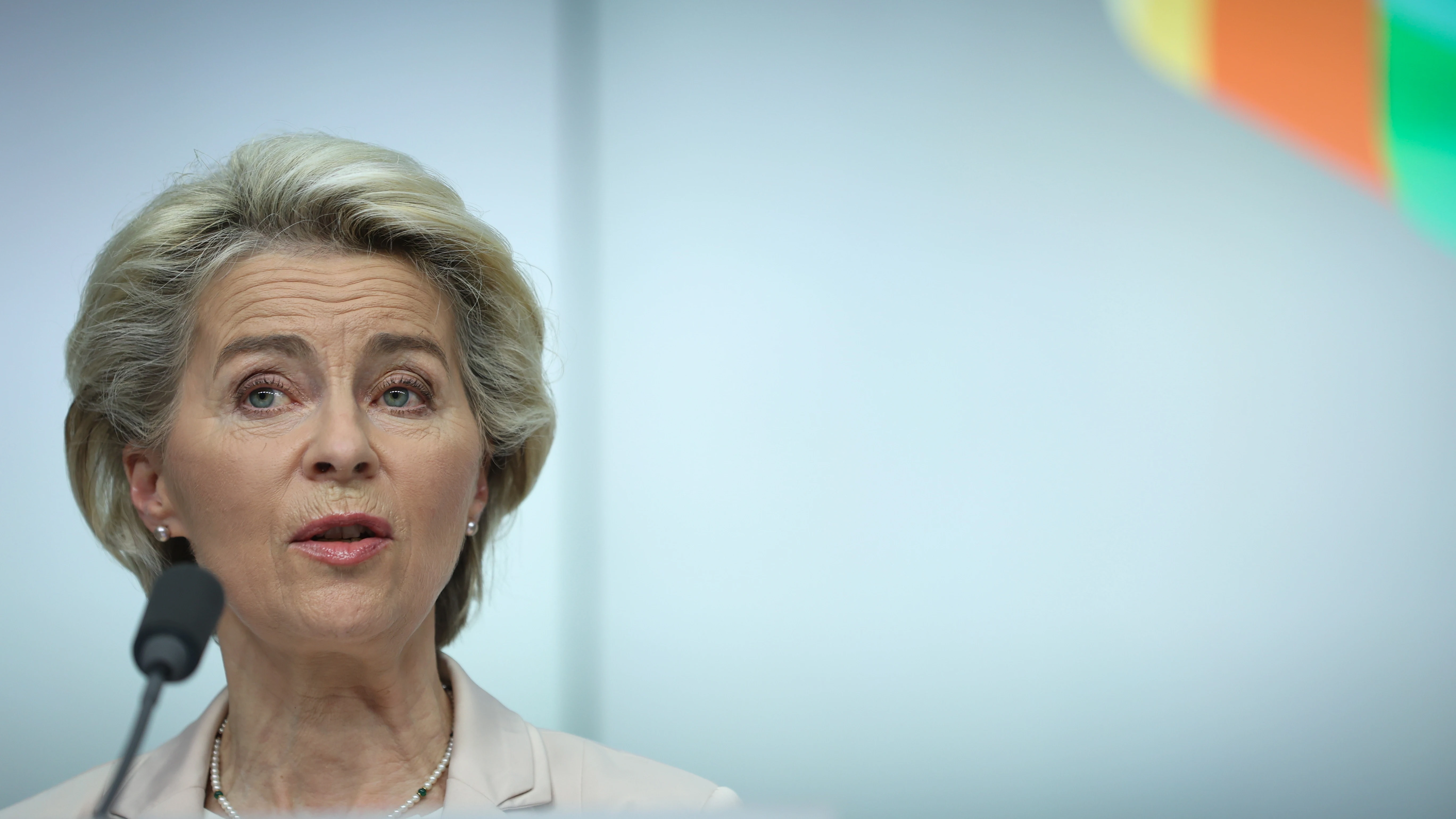 La presidenta de la Comisi&oacute;n Europea, Ursula von der Leyen