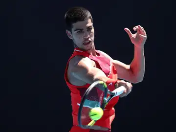 Carlos Alcaraz, en el Open de Australia Carlos Alcaraz, en el Open de Australia