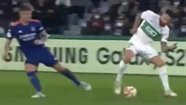 La acción de Kroos y Morente La acción de Kroos y Morente