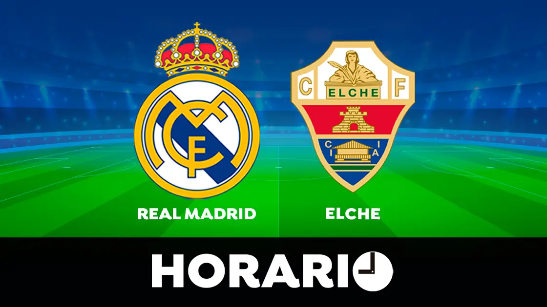 Real Madrid - Elche: Horario y dónde ver el partido de Liga Santander Real Madrid - Elche: Horario y dónde ver el partido de Liga Santander
