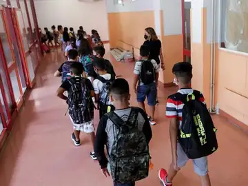 Alumnos de un colegio